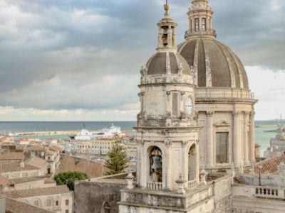 Catania dall’alto: vista dalla Chiesa della Badia di Sant’Agata